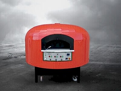 Döner Tabanlı Elektrikli Taş Pide Pizza Fırını